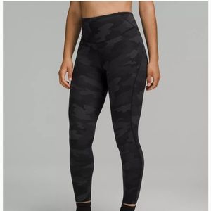 Lululemon Base Pace camo leggings